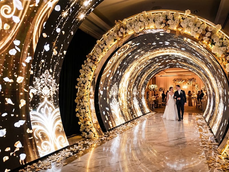 Wedding Entry Visuals
